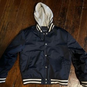 Abercrombie & Fitch Varsity Bomber Jacket. Size S.